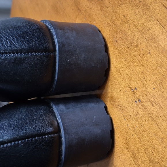 Santana Canada Black Leather Combat Moto Boots. Size EU 40/ US 9-9.5 - Picture 8 of 8